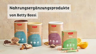 Nahrungsergänzung  Produkte von Betty Bossi [upl. by Cordier]