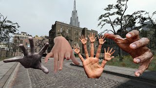 Scary Hands Family Nextbot Gmod [upl. by Lorola]