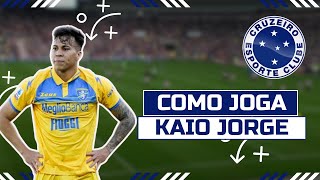 COMO JOGA KAIO JORGE  O QUE ESPERAR DO NOVO CENTROAVANTE DO CRUZEIRO [upl. by Fuchs]