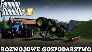 FS 19 🤜 ROZWOJOWE GOSPODARSTWO 64 ❗ Wypadek i 2 000 000 kiszonki 😱 mega akcja [upl. by Shaver789]