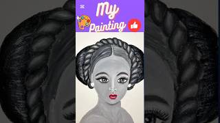 Easy painting for beginners Women subscribe shorts youtubeshorts artwork art artist acrylic [upl. by Keeryt713]