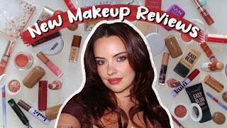 NEW MAKEUP Reviews  TRY ONS  Julia Adams [upl. by Lael391]