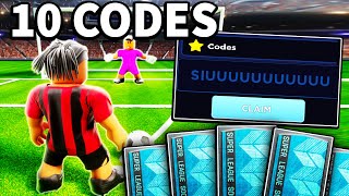 NEW WORKING ALL CODES FOR Super League Soccer IN 2024 OCTOBER ROBLOX Super League Soccer CODES [upl. by Terrilyn]