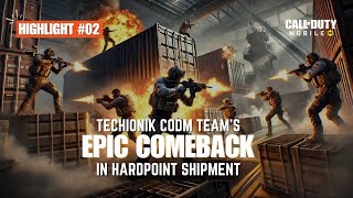 Techionik CODM Teams Comeback In Hardpoint Shipment 2 [upl. by Seleta]