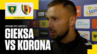 Opinie po meczu GKS Katowice  Korona Kielce 12 04112024 [upl. by Romeon125]