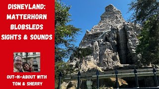 Disneyland Matterhorn Bobsleds  Sights amp Sounds [upl. by Ilecara]