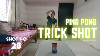 Playing Ping pong ball trick shot dailyvlog [upl. by Rundgren]