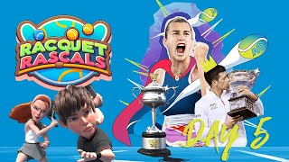 LIVE  Rybakina v Blinkova amp Medvedev v Ruusuvuori  AO Racquet Rascals Day 5  Australian Open 2024 [upl. by Fulks]