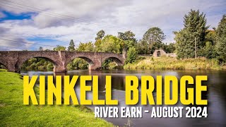 Fly Fishing For Salmon at Kinkell Bridge River Earn Late August 2024 [upl. by Odraode419]