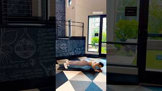 Inchworm Pushup  workout fitness homegym homeworkout bodyweight [upl. by Dodson]