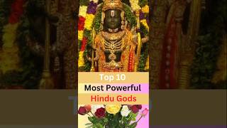 Top 10 Most Powerful Hindu Gods [upl. by Isleana]