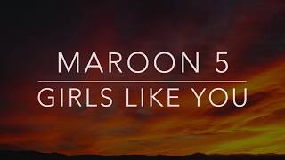 Maroon 5  Girls Like You feat Cardi BLyricsTraduçãoLegendadoHQ [upl. by Ahsinod]