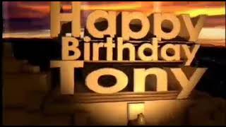 HAPPY BIRTHDAY TONY 20TH CENTURY FOX [upl. by Lorry]