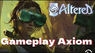 ALTERED TCG  AXIOM Lilalilali Lyra  Deckbuilding et duels sur Exaltered [upl. by Laram]