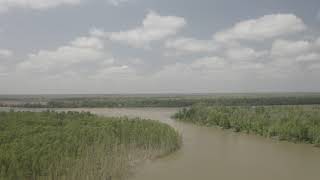 Flight to the Confluence of the Atchafalaya [upl. by Ahsemed]