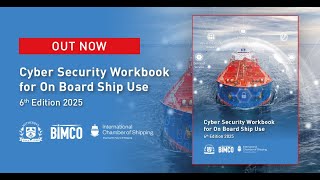 Out Now Cyber Security Workbook for On Board Ship Use  6th Edition 2025 [upl. by Ijic]