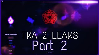 All TKA 2 Leaks  PART 2  The Kinetic Abilities [upl. by Caughey]