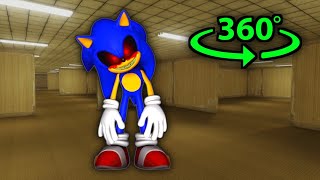 360° Sonic chases you in BACKROOMS 2  VR 4K Experience [upl. by Lichtenfeld]