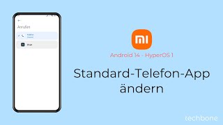 StandardTelefonApp ändern  Xiaomi Android 14  HyperOS 1 [upl. by Charisse]