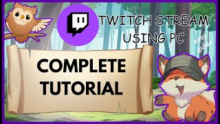 How To Stream On Twitch Pc  Guide Glimpse [upl. by Teevens]