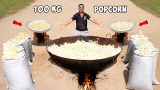 100 Kg Corn  How Much Popcorn  🍿 [upl. by Hakvir556]