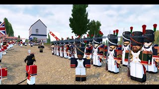 Roblox Napoleonic Wars  Vieille Garde  Jeune Garde  Bavaria VS Household Guard  102nd [upl. by Wimsatt]