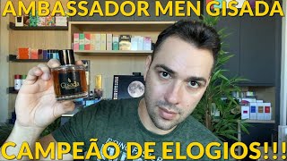 Perfume Ambassador Men  Gisada CAMPEÃO DE ELOGIOS [upl. by Byran]