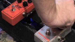 Xotic Effects BB Preamp vs BBMB Mid Boost guitar effects pedal demo with strat [upl. by Orola]