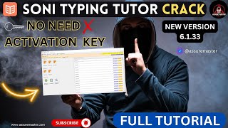 Soni Typing Tutor Free 2024 for SSC CGLCHSLBANK  LDC best typing software [upl. by Georglana]