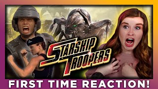 STARSHIP TROOPERS  MOVIE REACTION  FIRST TIME WATCHING [upl. by Devaney]