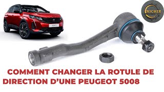 comment changer la rotule de direction dune Peugeot 5008 [upl. by Aiht926]