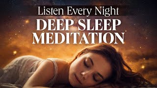 Deep Sleep Meditation  Relaxation of the Body Nervous System Mind [upl. by Chev309]