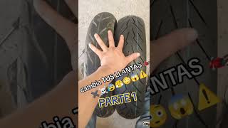 ya CAMBIASTE tus LLANTAS 😲🔥⏱️🥵🇲🇽🔞✖️☠️ refacciones bikers motos delivery tunning [upl. by Dorey953]