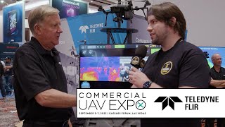 Teledyne FLIR at the Commercial UAV Expo 2023  Las Vegas Nevada [upl. by Duwe]