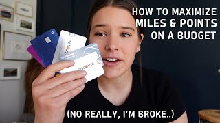 How to travel hack on a budget Using credit card miles and points as a student [upl. by Westphal]