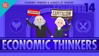 Economic Schools of Thought Crash Course Economics 14 [upl. by Aggarwal895]