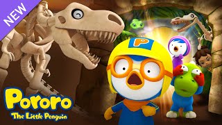 Pororo Movie  Pororos Night at the Dinosaur Museum  Dinosaur Adventure  Movie for Children [upl. by Airdna]