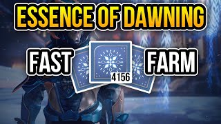 SOLO FASTEST ESSENCE FARM  How to get Essence of Dawning Fast amp Easy [upl. by Housen]