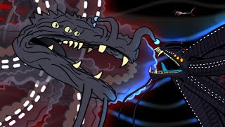 Subnautica but Gargantuan Leviathan has a talk WITH HIS DAD animation subnautica [upl. by Gnivre821]