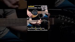 Harana  Eraserheads 2001 Easy Guitar Chords Tutorial with Lyrics Part 2 SHORTS REELS [upl. by Olinde]