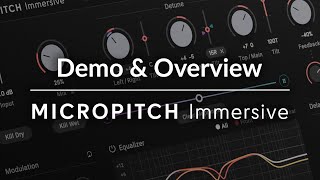 Eventide MicroPitch Immersive Plugin Overview amp Demo [upl. by Tracy]