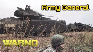 WARNO Army General  Essential Campaign Guide Map Domination [upl. by Aloz32]