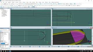 Tutorial Forecastle of Ship in Maxsurf [upl. by Eciralc]