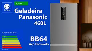 Unboxing  Geladeira Panasonic BB64 460 litros [upl. by Anigger469]