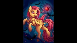 Flutterbat Halloween Tribute MLP [upl. by Hildie423]