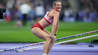 Alysha Newman Canadian Pole Vaulter And OnlyFans Hooker Started TWERING After Winning Bronze Medal [upl. by Kussell825]