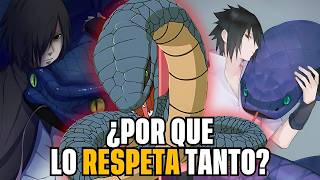 🟠 ¿Porque AODA es tan RESPETUOSO con SASUKE [upl. by Aniala]