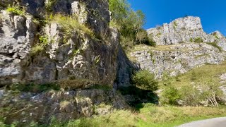 A Drive Through Cheddar Gorge Somerset [upl. by Weisler]