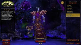 EMOSEVERUS Void Elf Shadow Priest Gameplay Part 1  WoW Battle for Azeroth [upl. by Zusman]