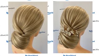 Opsteek kapsel hair updo [upl. by Aneres932]